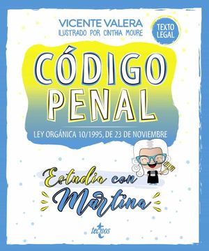 portada Código Penal. Estudia con Martina: Ley Orgánica 10 (in Spanish)