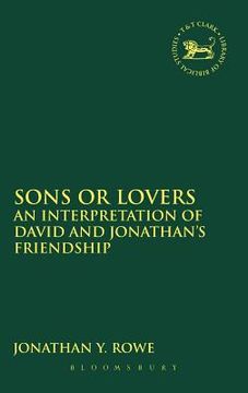 portada sons or lovers: an interpretation of david and jonathan's friendship (in English)