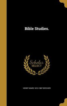 portada Bible Studies. (en Inglés)