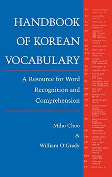 portada Handbook of Korean Vocabulary: A Resource for Word Recognition and Comprehension (in English)