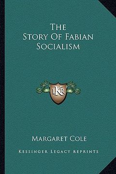 portada the story of fabian socialism (en Inglés)
