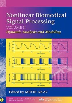 portada nonlinear biomedical signal processing, dynamic analysis and modeling