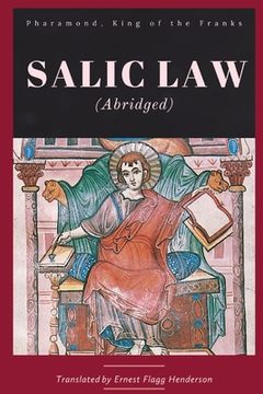 portada Salic Law (abridged) (en Inglés)