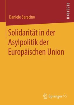 portada Solidarität in der Asylpolitik der Europäischen Union. (en Alemán)