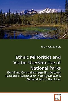 portada ethnic minorities and visitor use/non-use of national parks (en Inglés)