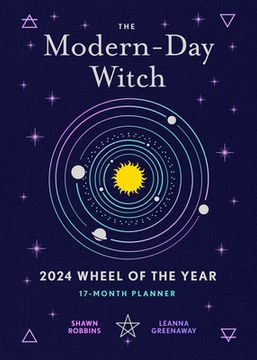 portada Modern-Day Witch 2024 Wheel of the Year 17-Month Planner (The Modern-Day Witch) (en Inglés)