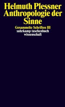 portada Gesammelte Schriften 3. Anthropologie der Sinne (en Alemán)