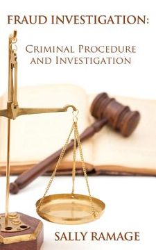 portada fraud investigation: criminal procedure and investigation (en Inglés)
