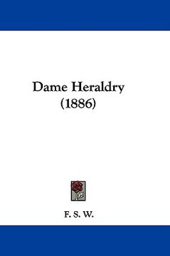 portada dame heraldry (1886) (en Inglés)