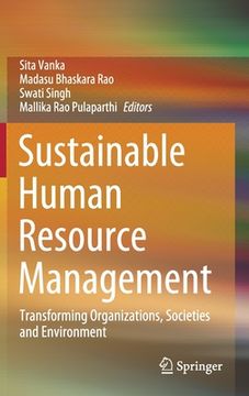 portada Sustainable Human Resource Management: Transforming Organizations, Societies and Environment (en Inglés)