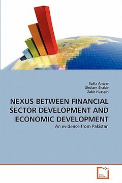 portada nexus between financial sector development and economic development (en Inglés)