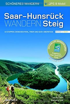 portada Saar-Hunsrück-Steig - Die neue Trasse 01 (West): 14 Etappen zwischen Perl, Trier und Idar-Oberstein. Offizieller Wanderführer - Schöneres Wandern Pocket