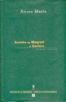 portada Summa de Maqroll el Gaviero. Poesía Reunida (Tierra Firme) (in Spanish)