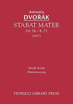 portada Stabat Mater, Op. 58 (en Latin)
