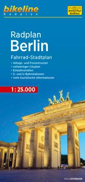 portada Radplan Berlin: Fahrrad-Stadtplan 1: 25. 000 (Bikeline Radkarte) Fahrrad-Stadtplan 1: 25. 000 (in German)