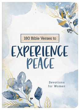 portada 180 Bible Verses to Experience Peace: Devotions for Women (en Inglés)