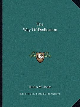 portada the way of dedication (en Inglés)