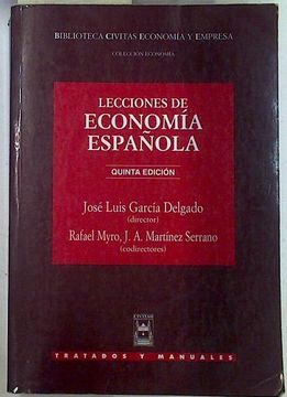 portada Lecciones de Economia Española (5ª Ed. )