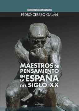 portada Maestros de Pensamiento en la España del Siglo xx