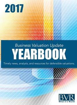 portada Business Valuation Update Yearbook 2017 (in English)
