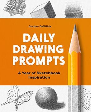 portada Daily Drawing Prompts: A Year of Sketchbook Inspiration (en Inglés)