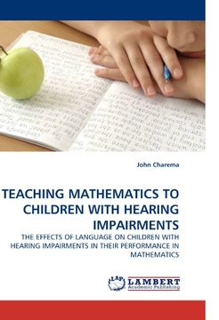 portada teaching mathematics to children with hearing impairments (en Inglés)