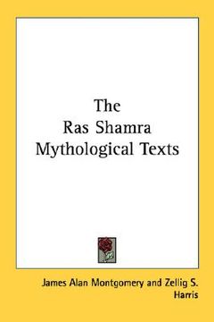 portada the ras shamra mythological texts (en Inglés)