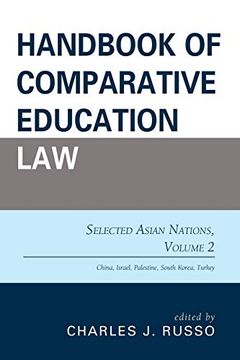 portada Handbook of Comparative Education law - Selected Asian Nations, Volume 2: Selected Asian Nations, (en Inglés)