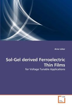 portada sol-gel derived ferroelectric thin films (en Inglés)