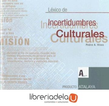 portada Léxico de Incertidumbres Culturales (in Spanish)