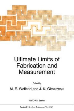 portada Ultimate Limits of Fabrication and Measurement (en Inglés)