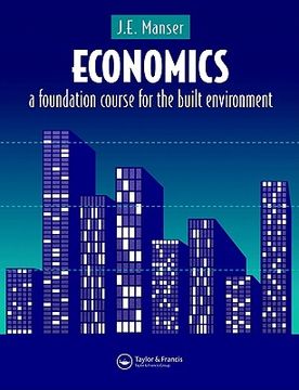 portada economics: a foundation course for the built environment (en Inglés)