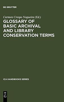 portada Glossary of Basic Archival and Library Conservation Terms (en Inglés)