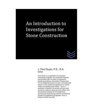 portada An Introduction to Investigations for Stone Construction (en Inglés)