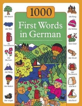 portada 1000 first words in german