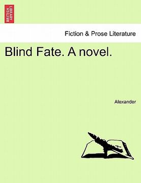 portada blind fate. a novel.