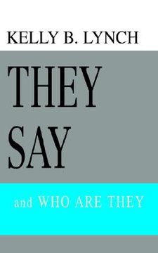 portada they say: and who are they (in English)