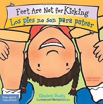 portada Feet Are Not for Kicking / Los pies no son para patear (Best Behavior) (English and Spanish Edition)