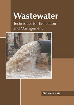 portada Wastewater: Techniques for Evaluation and Management (in English)