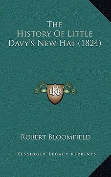 portada the history of little davy's new hat (1824) (in English)