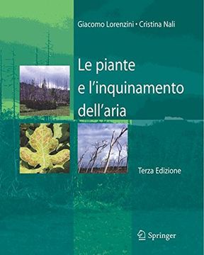 portada Le Piante e L'inquinamento Dell'aria (en Italiano)