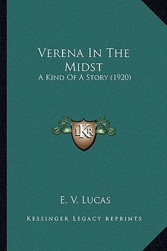 portada verena in the midst: a kind of a story (1920) (en Inglés)