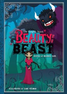 portada beauty and the beast. retold by michael dahl (en Inglés)