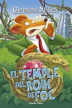 portada El Temple del Robí de Foc: Geronimo Stilton 48 (in Catalá)