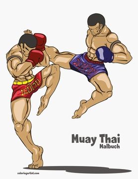 portada Muay Thai Malbuch (en Alemán)