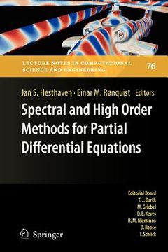 portada spectral and high order methods for partial differential equations (en Inglés)