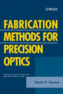 portada Fabrication Methods for Precision Optics (in English)