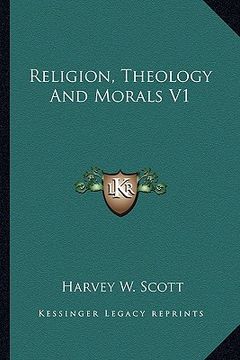 portada religion, theology and morals v1 (en Inglés)