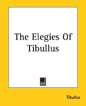 portada the elegies of tibullus