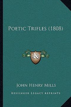 portada poetic trifles (1808) (in English)